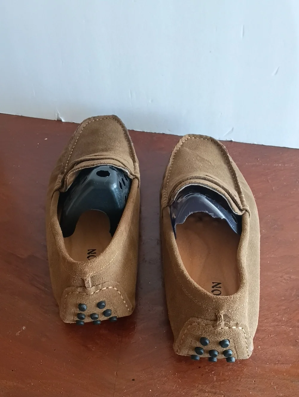 Men's Brown Suede Driving Moccasin Sz 11